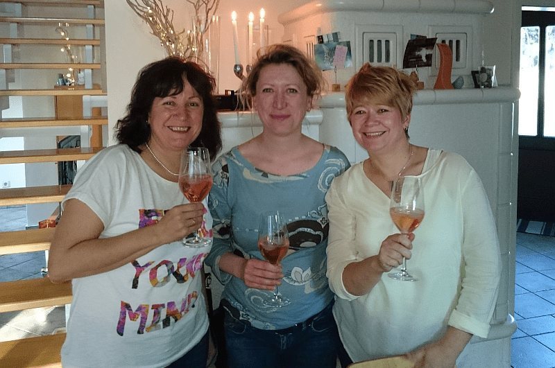 Drei Schwester, schon l&auml;nger her als gestern!